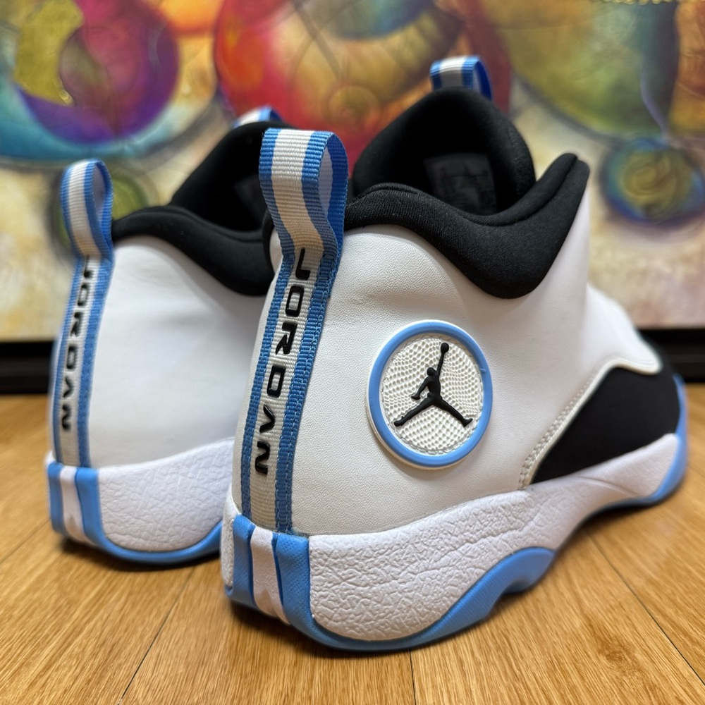 Jordan Jumpman Pro Quick White University Blue Size 13 (FB9978-107)🔥 - Picture 4 of 11